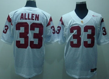 Allen USC Trojans white jersey