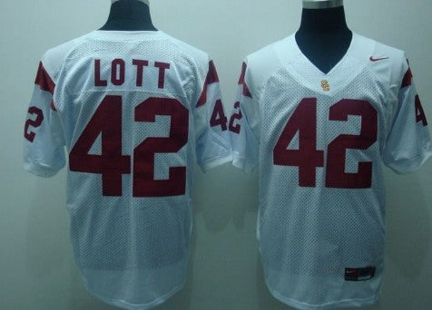 Lott USC Trojans white jersey