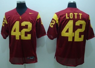 Lott USC Trojans red jersey