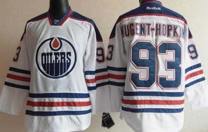 Ryan Nugent-Hopkins Edmonton Oilers white jersey