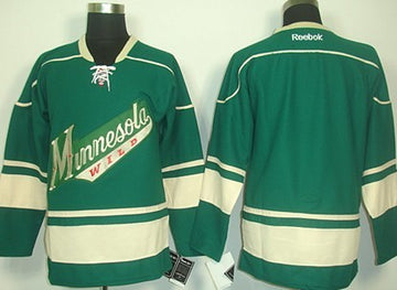 Custom Minnesota Wild green Third jersey