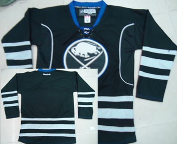 Custom Buffalo Sabres black jersey
