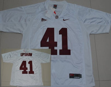 Courtney Upshaw Alabama Crimson Tide white jersey
