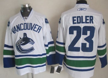 Alexander Edler Vancouver Canucks white jersey