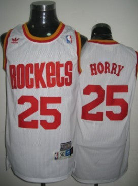 Robert Horry Houston Rockets white Throwback jersey