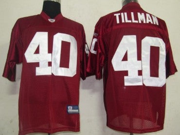 Reebok Pat Tillman Arizona Cardinals red jersey