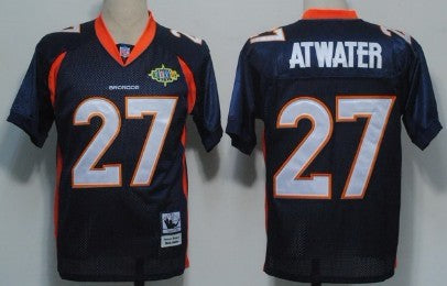 Steve Atwater Denver Broncos blue Throwback jersey