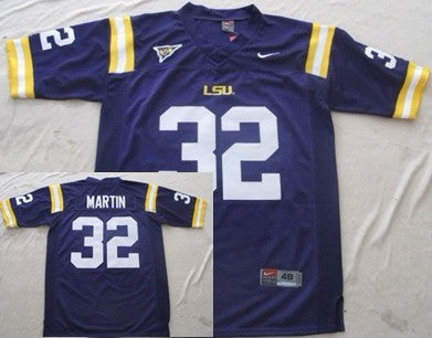 Martin LSU Tigers purple jersey