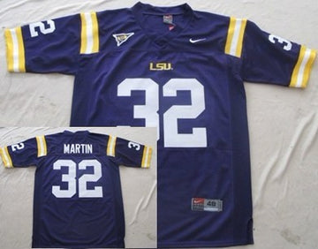 Martin LSU Tigers purple jersey