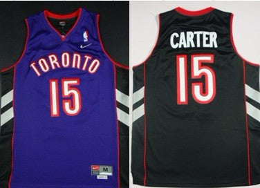 Vince Carter Hardwood Toronto Raptors black Classic jersey