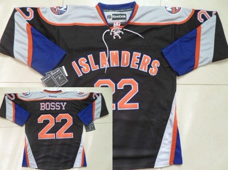 Mike Bossy New York Islanders black Third jersey