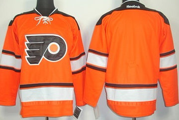 Custom Philadelphia Flyers orange Winter Classic jersey