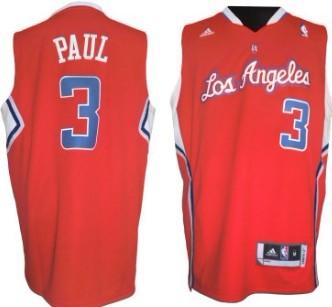 Chris Paul Revolution Los Angeles Clippers red jersey