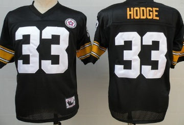 Merril Hodge Pittsburgh Steelers black Throwback jersey