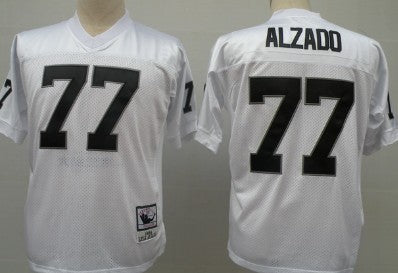 Lyle Alzado Las Vegas Raiders white Throwback jersey