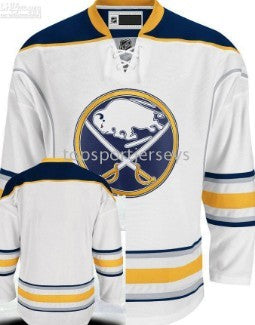 Custom Buffalo Sabres white jersey