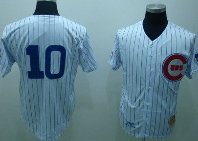 Ron Santo Chicago Cubs white Throwback jersey
