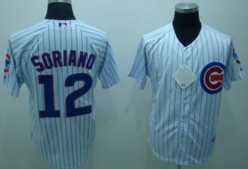 Soriano Chicago Cubs white jersey