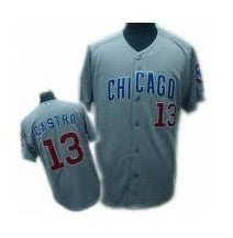 Castro Chicago Cubs gray jersey