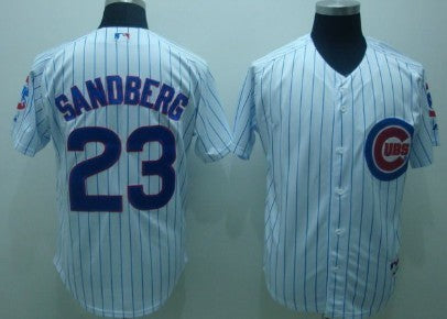 Sandberg Chicago Cubs white jersey