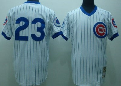 Ryne Sandberg Chicago Cubs white Throwback jersey
