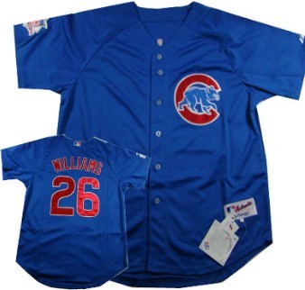 Billy Williams Chicago Cubs blue jersey