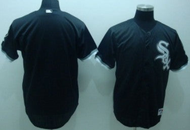 Custom Chicago White Sox black jersey
