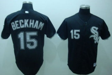 Beckham Chicago White Sox black jersey