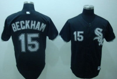 Beckham Chicago White Sox black jersey