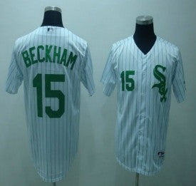 Beckham Chicago White Sox white jersey