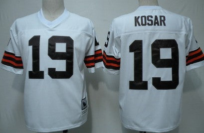 Bernie Kosar Cleveland Browns white Throwback jersey