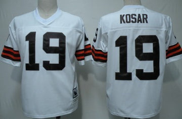 Bernie Kosar Cleveland Browns white Throwback jersey