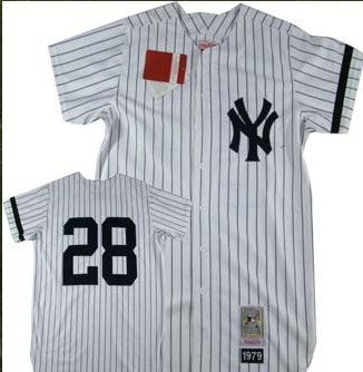 Joe Girardi New York Yankees white Throwback jersey