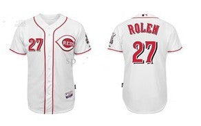 Rolen Cincinnati Reds white jersey