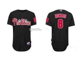 Howard Philadelphia Phillies black jersey