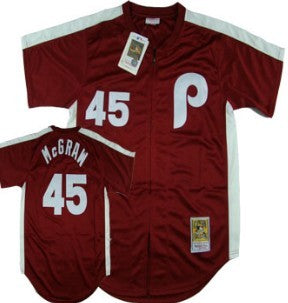 McGram Philadelphia Phillies red Throwback jersey