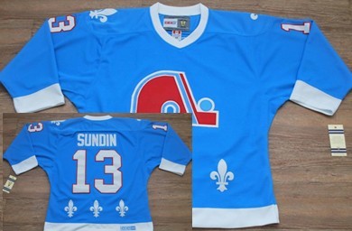 Mats Sundin Colorado Avalanche blue Throwback jersey