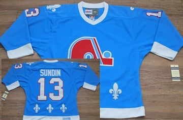 Mats Sundin Colorado Avalanche blue Throwback jersey