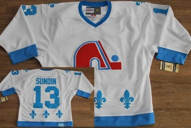 Mats Sundin Colorado Avalanche white Throwback jersey
