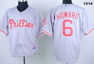 Howard Philadelphia Phillies gray jersey