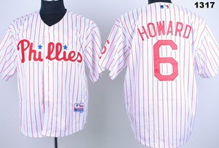 Howard Philadelphia Phillies white jersey