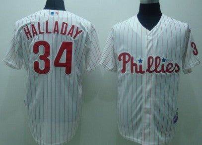Roy Halladay Philadelphia Phillies white jersey