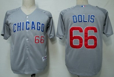 Dolis Chicago Cubs gray jersey