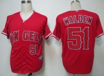 LA Los Angeles Angels red jersey