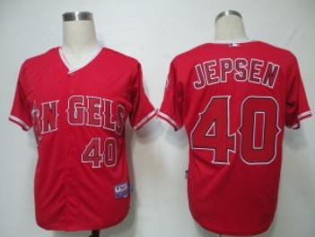 LA Los Angeles Angels red jersey