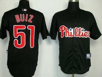 Ruiz Philadelphia Phillies black jersey