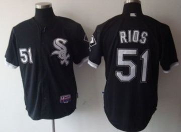 Rios Chicago White Sox black jersey