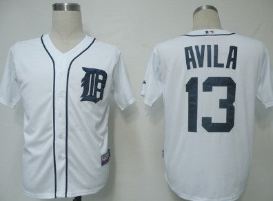 Avila Detroit Tigers white jersey
