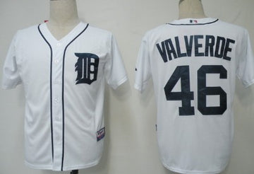 Valverde Detroit Tigers white jersey