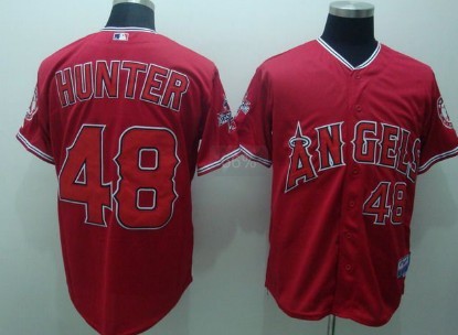 LA Los Angeles Angels red jersey
